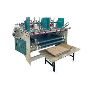 Mesin pres Semi otomatis kotak bergelombang, mesin tempel karton untuk dijual/<span class=keywords><strong>folder</strong></span> <span class=keywords><strong>Gluer</strong></span> mesin/kotak papan kemasan - Product Image 1