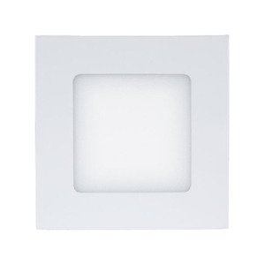 Downlight LED 06W 450lm Cuadrado 3000K Blanco - Iluminación Eficiente para Hogares y Oficinas, Ideal para Techos Falsos y - Product Image 1