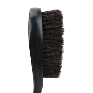 Cepillo para zapatos con cerdas suaves de pelo de cerdo, para eliminar manchas de zapatos, ropa y abrigos, diseño moderno y sencillo - Product Image 4