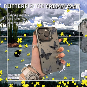 <span class=keywords><strong>เคส</strong></span>โทรศัพท์มือถือซิลิโคน TPU กันกระแทกพิมพ์สีลายผีเสื้อดีไซน์รูปสัตว์สำหรับ17 PRO MAX และรุ่นอื่นๆ - Product Image 2