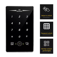 Clavier étanche pour l'extérieur, mot de passe Wiegand 26 34 ID IC RS232 TTL NFC, carte de contrôle d'accès de porte, Scanner de Code QR, lecteur de Code QR