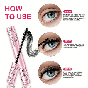 <span class=keywords><strong>Mascara</strong></span> 4D naturel allongeant et courbant, imperméable, séchage rapide, épais, personnalisé en gros pour usine, marque privée - Product Image 4