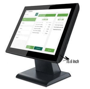 Máquina de caixa registradora POS 15.6 Polegada POS Hardware Windows Android POS Terminal Ponto de Venda Sistema POS Máquina Tela Sensível Ao Toque - Product Image 2