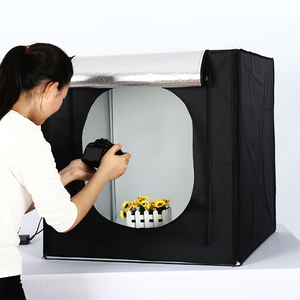 <span class=keywords><strong>Caja</strong></span> de <span class=keywords><strong>Luz</strong></span> Portátil Plegable de 50cm <span class=keywords><strong>para</strong></span> Estudio Fotográfico, <span class=keywords><strong>con</strong></span> Material de Nailon y LED, <span class=keywords><strong>para</strong></span> Grabación de Video - Product Image 6