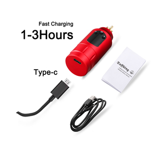 Alimentation électrique sans fil led <span class=keywords><strong>de</strong></span> deuxième génération, commutateur pour <span class=keywords><strong>tatouage</strong></span>, Tuffking 2022 - Product Image 3