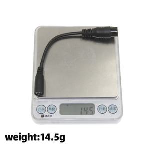 Câble de connexion 6,4 pouces pour trottinette électrique, connecteur mâle 3 broches triangulaires, accessoires d'extension pour chargeur de vélo électrique - Product Image 4