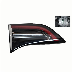 Accesorios para autos JOESHIER, luz trasera interior de 4 pines para Tesla M3/Y 21-23, conjunto de faros delanteros, luz diurna LED, lente de faro. - Product Image 3