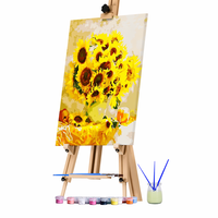 Kit de peinture par numéros personnalisé 30x40cm, toile à peindre soi-même, peinture à l'huile, décoration murale, cadeau pour adultes