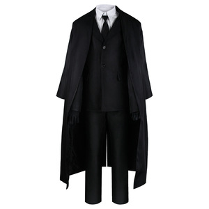 Conjunto <span class=keywords><strong>de</strong></span> disfraz <span class=keywords><strong>de</strong></span> <span class=keywords><strong>perro</strong></span> genio literario para Dazai Osamu y Yakumo Kyoka Halloween <span class=keywords><strong>Anime</strong></span> Cosplay disfraces <span class=keywords><strong>de</strong></span> escenario - Product Image 1