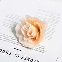 Große Einzelne Rosenblüte aus Seide, Künstliche Blume für DIY Handgefertigte Kränze, Kopfschmuck, Heimdekoration, Hochzeit, Outdoor