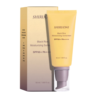 Crème solaire hydratante et nourrissante au riz noir, végane, SPF 50, très vendue