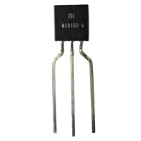 Thyristor SCR MCR100-6 MCR100 Serial Asli Baru 1A 600V untuk Pemutus Sirkuit Arus Residual