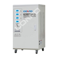 TNS-9KVA/10KVA Trois Phase Servomoteur-type Automatique stabilisateur de Tension régulateur AVR Estabilizador de voltaje 220V/380V/400VAC