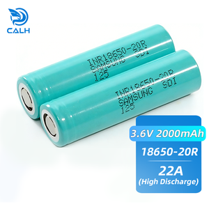 Batterie lithium-ion CALH haute capacité <span class=keywords><strong>18650</strong></span> <span class=keywords><strong>20R</strong></span> 2000mah 22A pour outils électriques, scooter électrique - Product Image 1