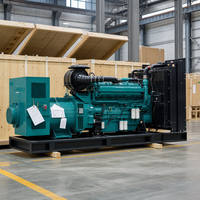 Groupe électrogène diesel silencieux de type canopy de 200 kW pour alimentation de secours d'urgence, triphasé 400 V 50 Hz