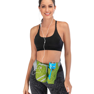 Manufactured Sports Waist Bag <b>Waterproof</b> Nylon Cycling Fitness Running Water Bottle Storage Running Belt Jogging Bags - Product Image 6