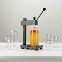 Machine de scellage manuelle pour canettes et bouteilles en PET, produit nouveau et tendance, portable et légère, machine d'emballage pour le scellage des canettes