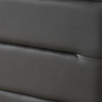 Cadre de lit minimaliste rembourré en tissu, réglable, avec rangement et tête de lit capitonnée, taille personnalisable