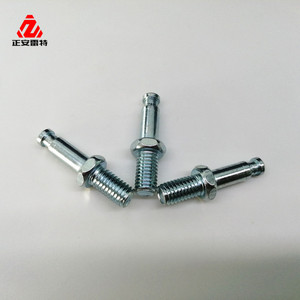 Pernos hexagonales de acero al carbono métricos Zhang'an Leite, diámetro de cabeza de 12 mm, clase 8.8, zincados, rosca estándar - Product Image 3
