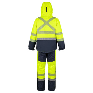 Vêtements de protection de niveau <span class=keywords><strong>D</strong></span> haute visibilité, imperméables, coupe-vent, antistatiques, ignifuges, avec protection contre les arcs électriques et design multi-poches - Product Image 2