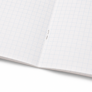 Cahier d'exercices quadrillé personnalisé 203x170mm, reliure agrafée, papier graphique, cahier scolaire à couverture souple, cahier d'écriture mathématique pour étudiants, vente en gros - Product Image 5