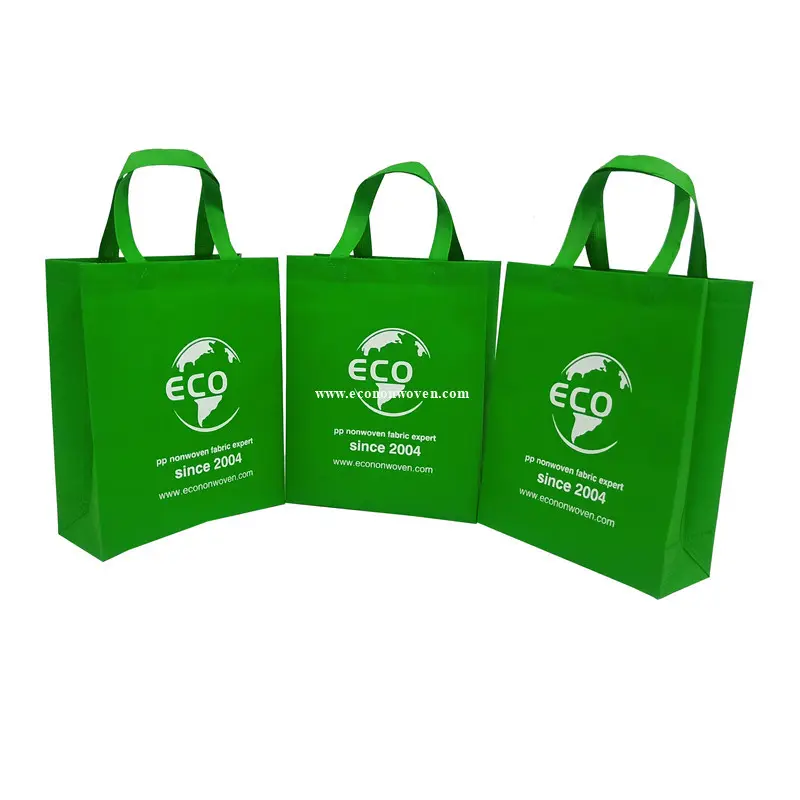 Venda de fábrica boutique fornecedor saco de não tecido rpet reutilizável impresso logotipo ONL-XB700 eco amigável saco de não tecido laminado pp