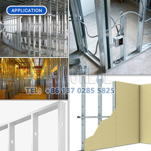 Profilo in acciaio per la produzione di perni in metallo e rotolamento per macchina per la formatura di luce in acciaio telaio CD UD CW UW Channel macchina per cartongesso - Product Image 5