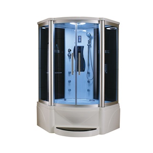 高品質のバスルームコーナースチームバスシャワールーム強化ガラスWS-609P - Product Image 1