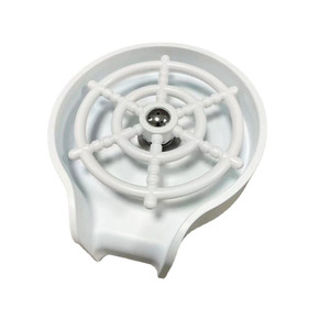 Vente en gros Laveuse automatique de tasses en verre Laveuse automatique haute pression pour évier de cuisine Tasse en verre <span class=keywords><strong>Bouteille</strong></span> Spin Quick Bar Rinser pour tasses en verre - Product Image 5