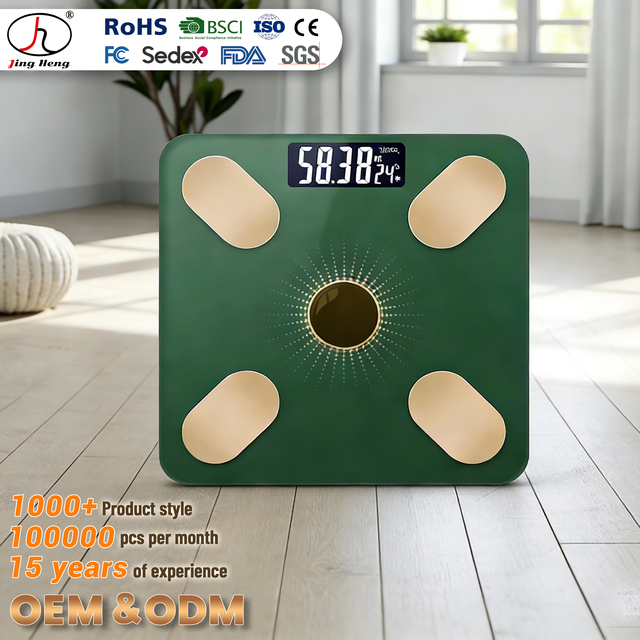 Accurate Digital Intelligent Smart Body Composition Scale with for for Home BMI Heart Rate & Fat Tracking 180kg Capacity