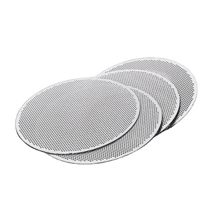 Feuilles de maille gravée en acier inoxydable, processus personnalisés, feuilles circulaires à trous fins de 90 mm de diamètre - Product Image 3