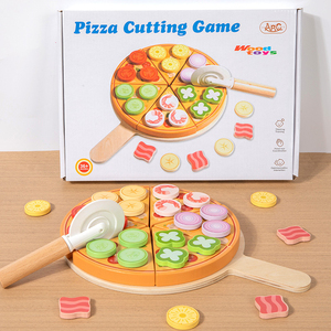 <span class=keywords><strong>Juego</strong></span> <span class=keywords><strong>de</strong></span> simulación <span class=keywords><strong>de</strong></span> pizza, galletas y bizcochos Qiqile para educación temprana, juguetes <span class=keywords><strong>de</strong></span> madera para niños, <span class=keywords><strong>juego</strong></span> <span class=keywords><strong>de</strong></span> imitación <span class=keywords><strong>de</strong></span> combinación <span class=keywords><strong>de</strong></span> colores. - Product Image 5