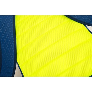 Blue Multi-functional Rhombus Grid Leather Film Casual Bag Durable <b>Lightweight</b> <b>Backpack</b> Series - Product Image 5
