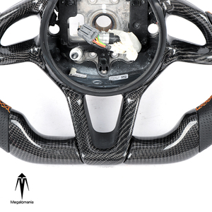 Volante LED de Fibra de Carbono y Cuero Personalizado al por Mayor, Compatible con Modelos <span class=keywords><strong>McLaren</strong></span> 720s - Product Image 5