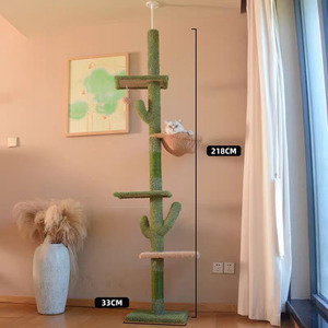 Large Multi-Level Luxury <strong>Cat</strong> <strong>Tree</strong> Tower Wood Furniture Protector Cozy Condo Perch Christmas Entertainment <strong>Scratching</strong> Toy for - Product Image 4