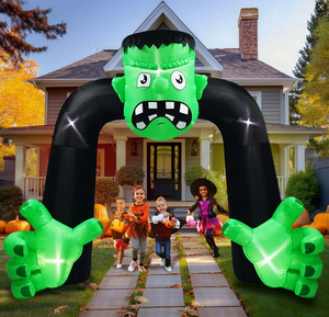 Château gonflable Halloween en promotion pour les fêtes d'enfants - Product Image 6