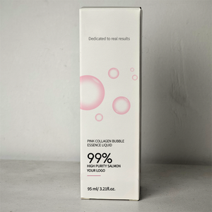 Suero de Burbujas de Colágeno Rosa PDRN de 95 g |   Suero Facial Hidratante Antiarrugas con 99% de Pureza de PDRN y Colágeno de Bajo Peso Molecular - Product Image 3