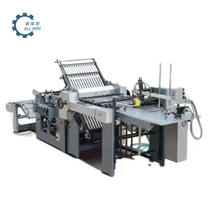 Heavy Duty Fully Automatic Paper Creasing And Folder Folding Machine