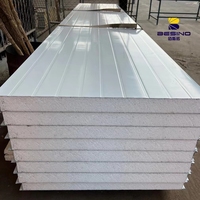 Panneau Sandwich PU EPS d'Isolation en Mousse pour Mur et Toit