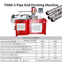 Extrémité de tube en acier TM80-3 STM formant la machine Machine d'expansion de tube hydraulique Machine d'extension de tube