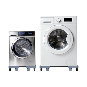 Support de lave-linge et de sèche-linge réglable professionnel JOIN <span class=keywords><strong>avec</strong></span> roulettes, largeur personnalisable et kit de montage facile - Product Image 2
