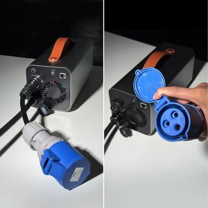 <span class=keywords><strong>Chargeur</strong></span> EV portable OEM 7,5 kW CCS2 V2L pour <span class=keywords><strong>Tesla</strong></span> Model 3/Y/S/X avec fonction de surveillance de la décharge en temps réel, utilisation en camping et à <span class=keywords><strong>domicile</strong></span> - Product Image 4