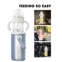 Ensemble de bouteilles et chauffantes de 240ml, 8oz, pour préparation d'allaitement de bébé, alimentation du lait en poudre, nouveau design, livraison gratuite