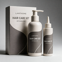 Kit de Soins Capillaires Professionnel Quotidien Démêlant et Nourrissant Qualité Salon, Facile à Utiliser, Prêt pour le Dropshipping (OEM)