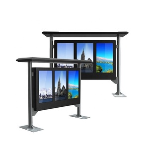 Máy Cột Đọc Báo Điện Tử 3 Màn Hình Ngoài Trời Bảng Hiển Thị Hoàn Chỉnh Màn Hình Kiosk Quảng Cáo Ngoài Trời - Product Image 4