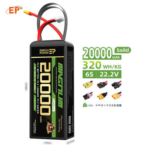 EP 350Wh/kg 리포 전고체 배터리 <span class=keywords><strong>6S</strong></span> 12S 14S 18S 20S 16000 22000 32000 40000mAh 35Ah 리튬 UAV 대용량 장시간 배터리 - Product Image 4
