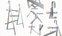 Triangle en aluminium plug-in solaire pv photovoltaïque montage passe balkone hinaus balcon kit installation dans balcon appartement