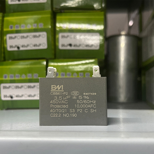 Hot New cbb61 450V <span class=keywords><strong>1</strong></span>.5-10uF bắt đầu tụ điện linh kiện điện tử cho điều hòa không khí tụ - Product Image 5