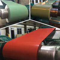 Bobina de Acero Galvanizado Prepintado a Buen Precio, Láminas de Techo Corrugadas PPGI, Rollo de Acero con Recubrimiento de Color para Construcción