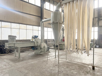Broyeur à marteaux écologique pour sciure de bois et palettes en bois, avec composants essentiels : moteur, engrenages et roulements